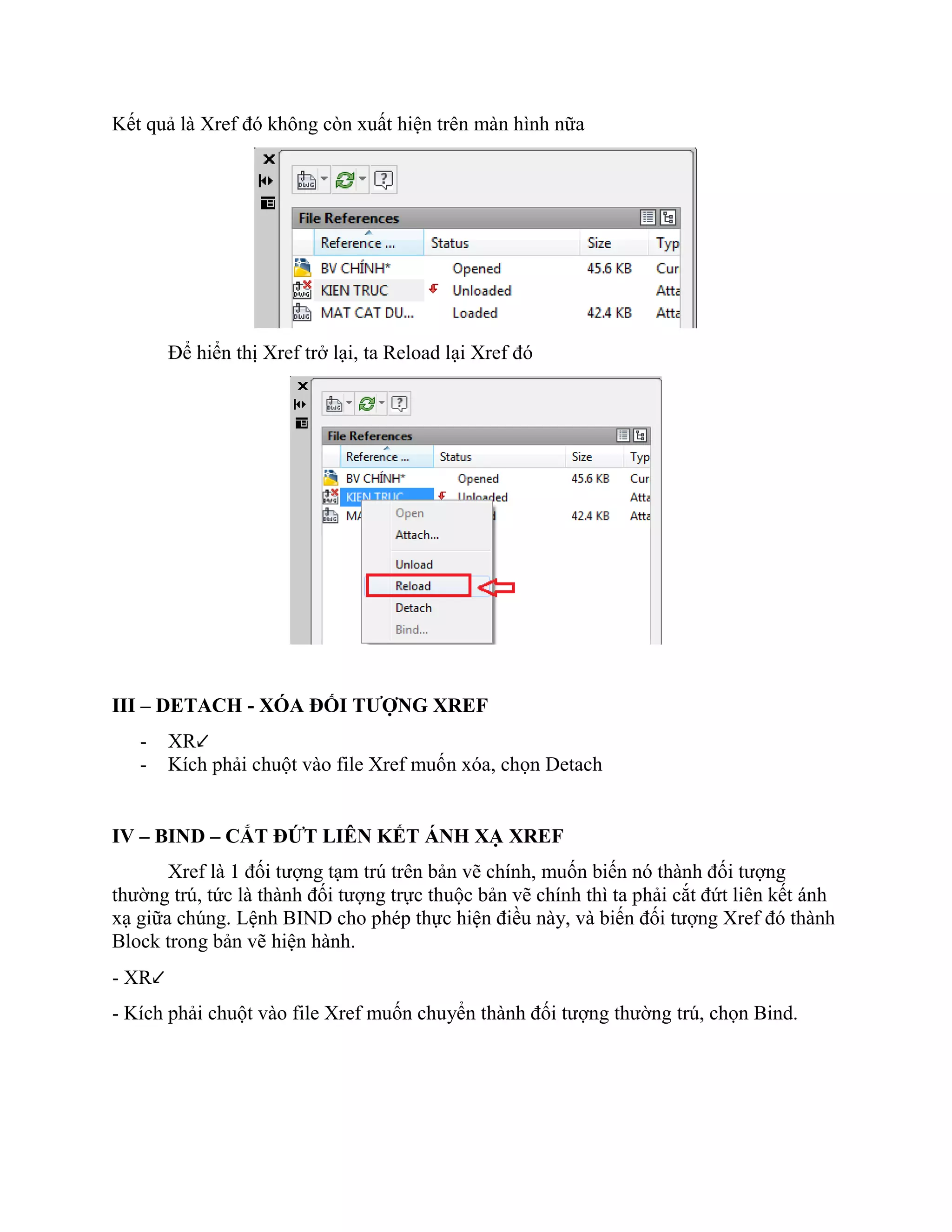 XREF TRONG AUTOCAD - Phan Minh Tan | PDF