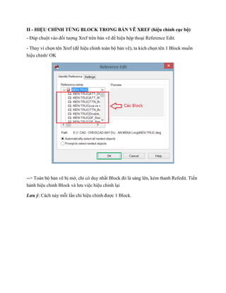 XREF TRONG AUTOCAD - Phan Minh Tan | PDF