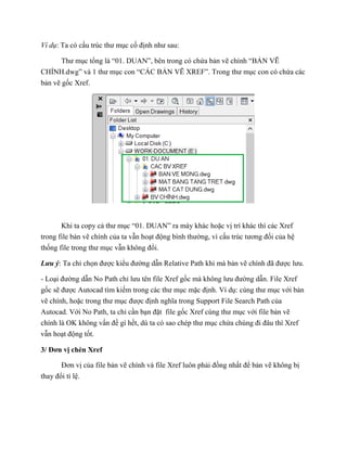XREF TRONG AUTOCAD - Phan Minh Tan | PDF