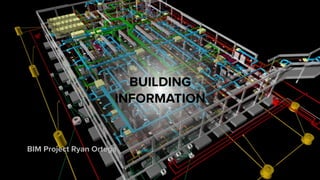 BUILDING
INFORMATION
BIM Project Ryan Ortega
 