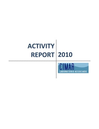 ACTIVITY
REPORT 2010
 