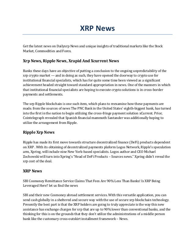 Xrp News