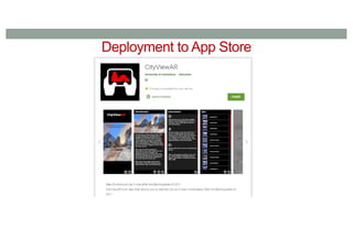 Deployment to App Store
 