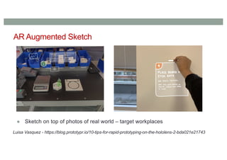 Rapid Prototyping for XR: Lecture 2 - Low Fidelity Prototyping. | PDF