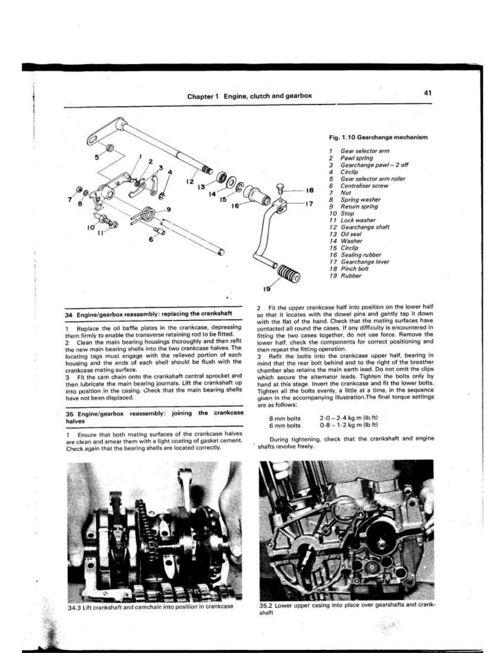 YAMAHA XS 400 19771982 manual part1_engine_clutch_gearbox. Capítul…