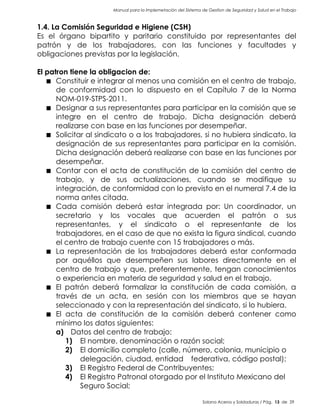 MANUAL SISTEMA DE GESTION SEGURIDAD Y SALUD EN EL TRABAJO | PDF