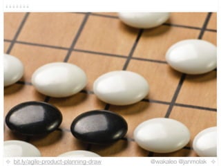 bit.ly/agile-product-planning-draw @wakaleo @janmolak
 