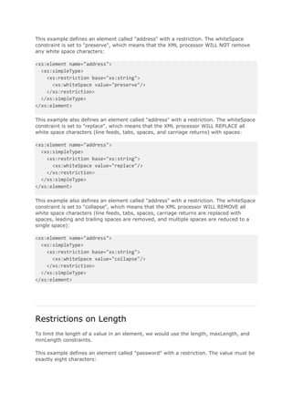 viewsourceprint? 
01.xquery version "1.0" encoding "Cp1252"; 
02.(:: pragma type="xs:anyType" ::) 
03. 
04.declare namespace xf = "http://nl.xenta/services/errorRepository"; 
05. 
06.declare function xf:service_error_handling() 
07.as element(*) { 
08.<service_error_handlingxmlns="http://nl.xenta/services/errorRepository"xmlns:xsi="http://www.w 
3.org/2001/XMLSchema-instance"> 
09.<error> 
10.<code>BEA-382505</code> 
11.<externalCode>VALIDATE-9999</externalCode> 
12.<description>Validation of the XML payload failed</description> 
13.<sourceSystem>OSB</sourceSystem> 
14.<faultTransformer>ErrorHandling/errorRepository/GenericFault_To_SOAPFault</faultTransforme 
r> 
15.<indAlert>Y</indAlert> 
16.<indAlertOverwriteDestionation>N</indAlertOverwriteDestionation> 
17.<alertDestination/> 
18.<indLogging>Y</indLogging> 
19.<indReporting>Y</indReporting> 
20.</error> 
21.<error> 
22.<code>BEA-380000</code> 
23.<externalCode>GENERIC-1234</externalCode> 
24.<description>General transport error occured</description> 
25.<sourceSystem>SYSTEM-X</sourceSystem> 
26.<faultTransformer>ErrorHandling/errorRepository/GenericFault_To_SOAPFault2</faultTransform 
er> 
27.<indAlert>Y</indAlert> 
28.<indAlertOverwriteDestionation>N</indAlertOverwriteDestionation> 
29.<alertDestination/> 
30.<indLogging>Y</indLogging> 
31.<indReporting>Y</indReporting> 
32.</error> 
33.<error> 
34.<code>DEFAULT</code> 
35.<externalCode>XXX_DEFAULT_ERROR</externalCode> 
36.<description>Something went wrong!</description> 
37.<sourceSystem>NA</sourceSystem> 
38.<faultTransformer>ErrorHandling/errorRepository/GenericFault_To_SOAPFault</faultTransforme 
r> 
39.<indAlert>Y</indAlert> 
40.<indAlertOverwriteDestionation>N</indAlertOverwriteDestionation> 
41.<alertDestination/> 
42.<indLogging>Y</indLogging> 
43.<indReporting>Y</indReporting> 
44.</error> 
45.</service_error_handling> 
46.}; 
 