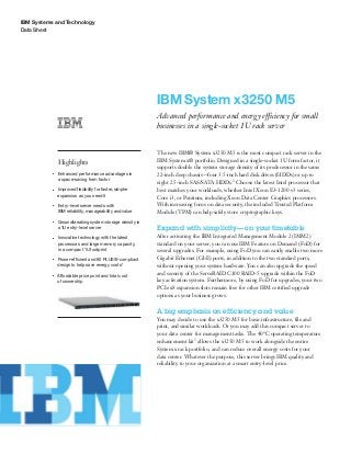 IBM System x3250 M5
