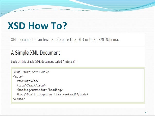 How To Use Xsd – XML Schema Definition (XSD) data type support – ZDCX