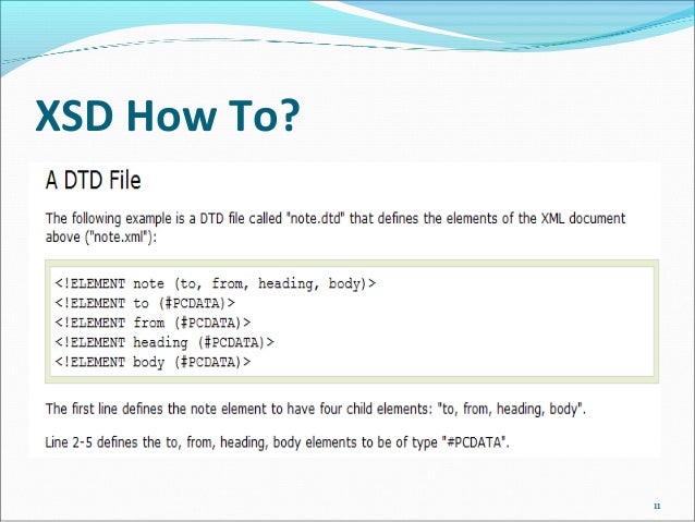 Xsd examples