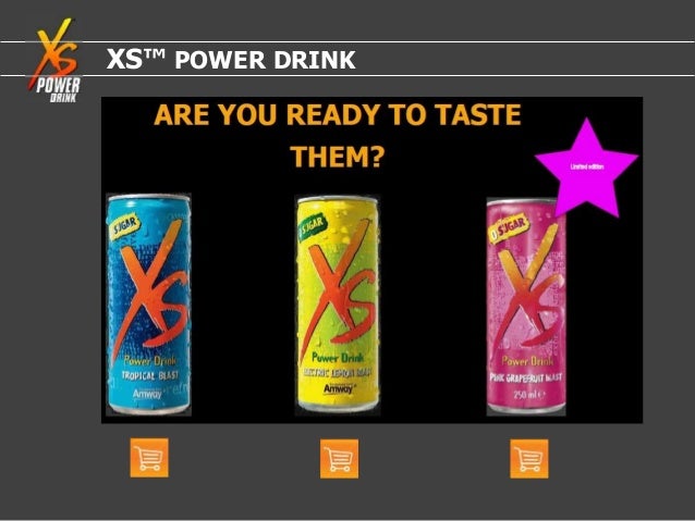 XS ENERGY DRINK (English version)