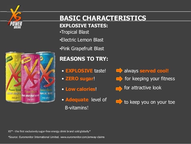 XS ENERGY DRINK (English version)