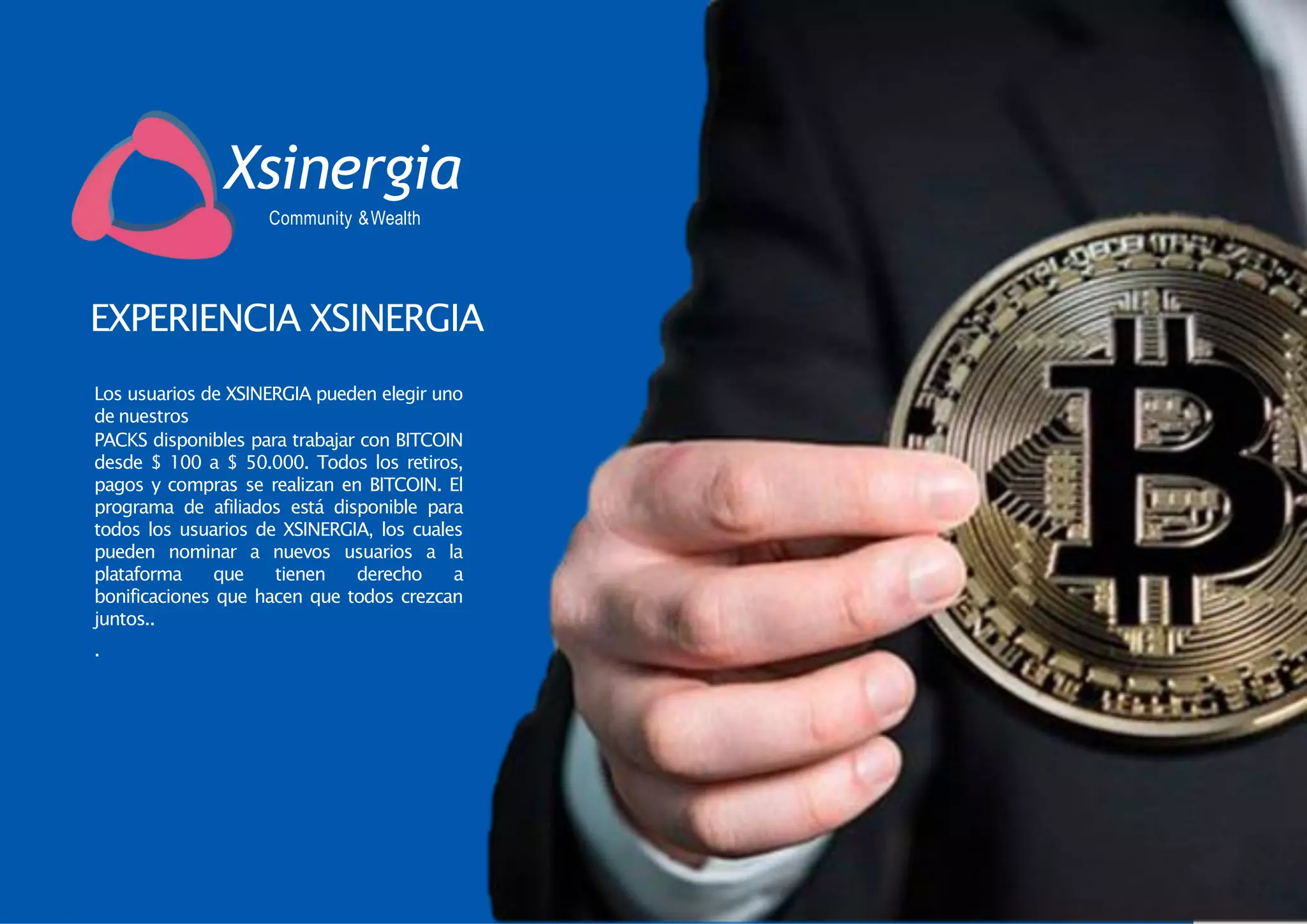 Xsinergia Viaje con Bitcoin | Presentacion en Español | Der | PDF