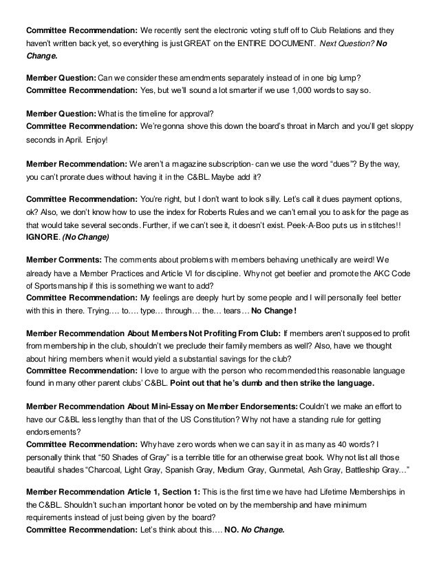 club bylaws example