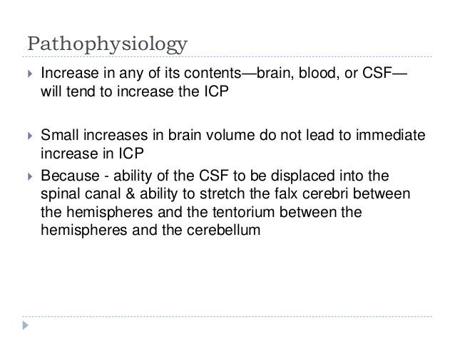 Cerebral blood flow & intracranial pressure