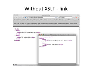 Without XSLT - link 