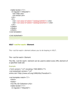Xslt PDF Xslt PDF