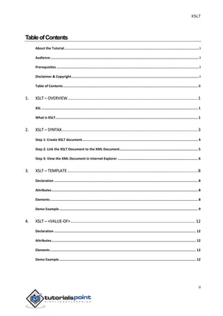 Xslt tutorial | PDF