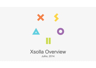 Xsolla Overview
Julho, 2014
 