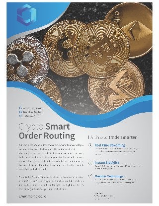 Smart Order Router for Instant Global Cryptocurrency Liquidity