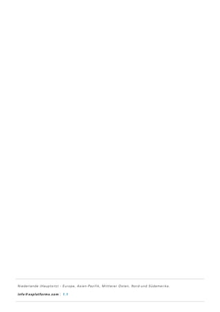 Niederlande (Hauptsitz) - Europa, Asien-Pazifik, Mittlerer Osten, Nord-und Südamerika.
info@xsplatforms.com 1.1
 