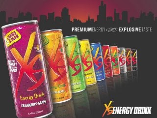 The XS™Energy Drink Advantage
 