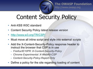 Cross Site Scripting (XSS) Defense with Java | PPTX