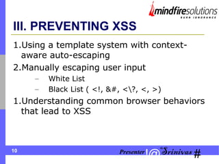 XSS And SQL Injection Vulnerabilities | PDF