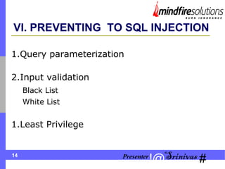 XSS And SQL Injection Vulnerabilities | PDF