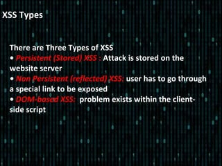 Xss talk, attack and defense | PPT