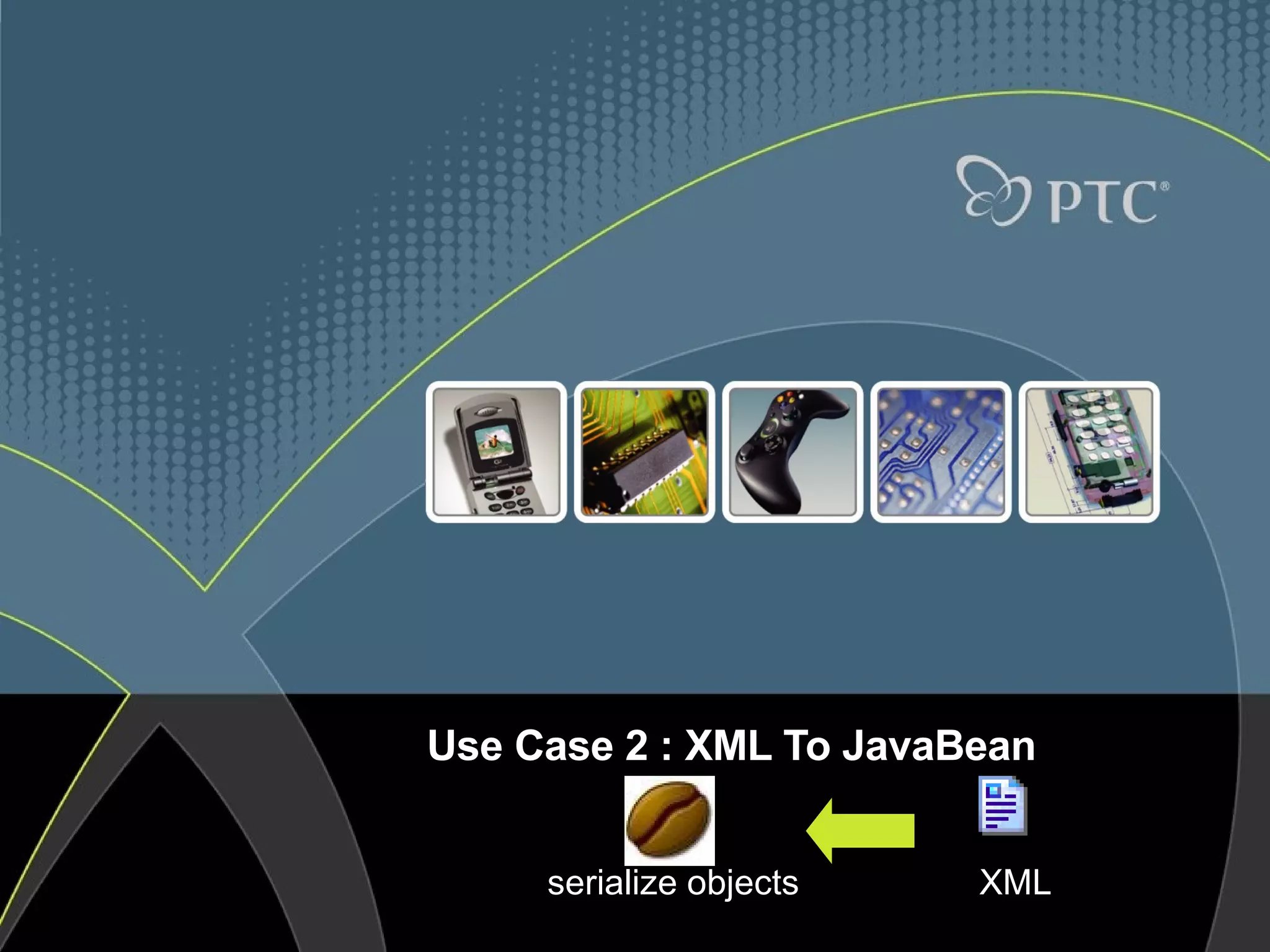 Use Case 2 : XML To JavaBean serialize objects XML 