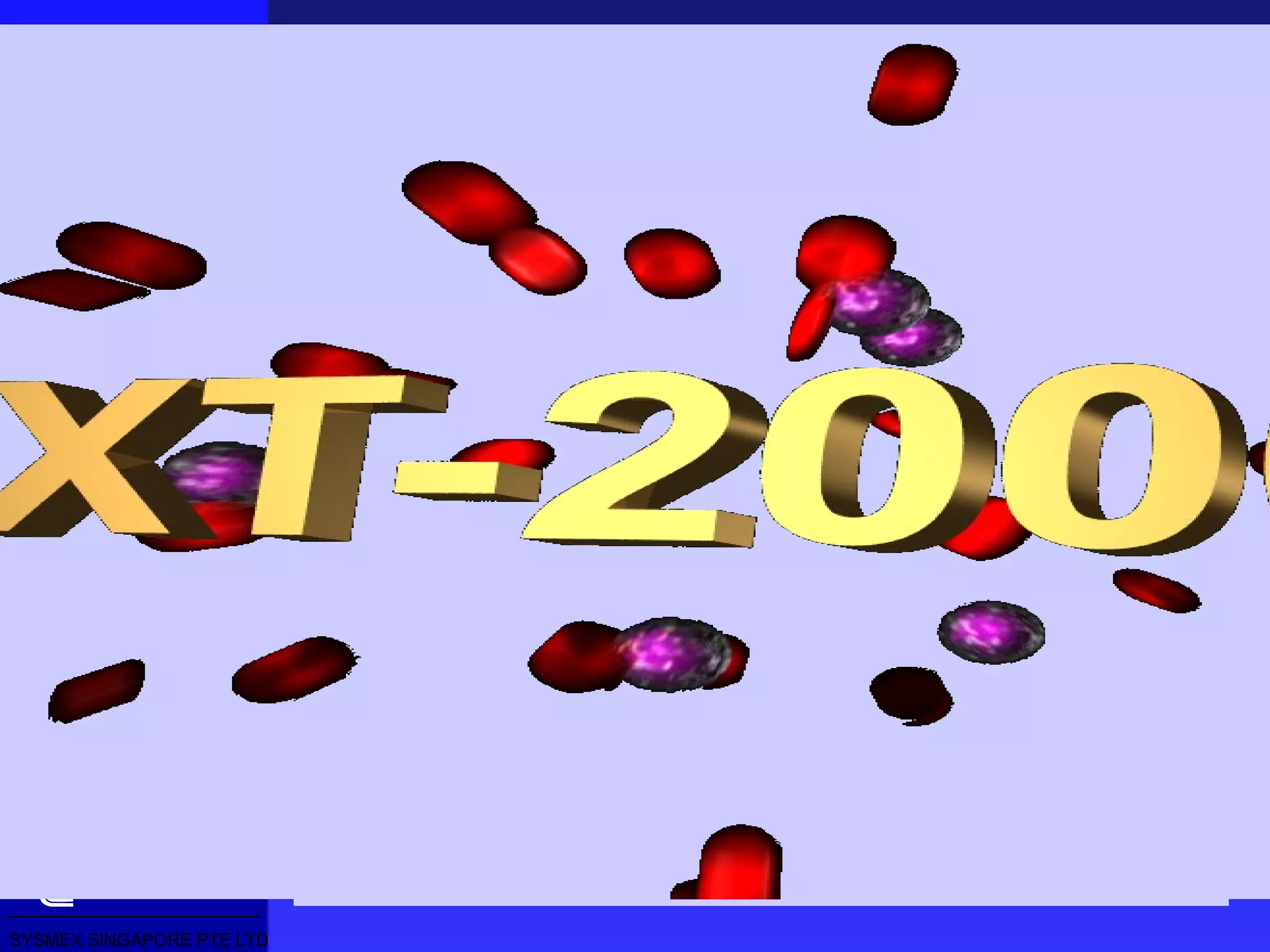 Xt 2000i cell counter Autoanalyser | PPT