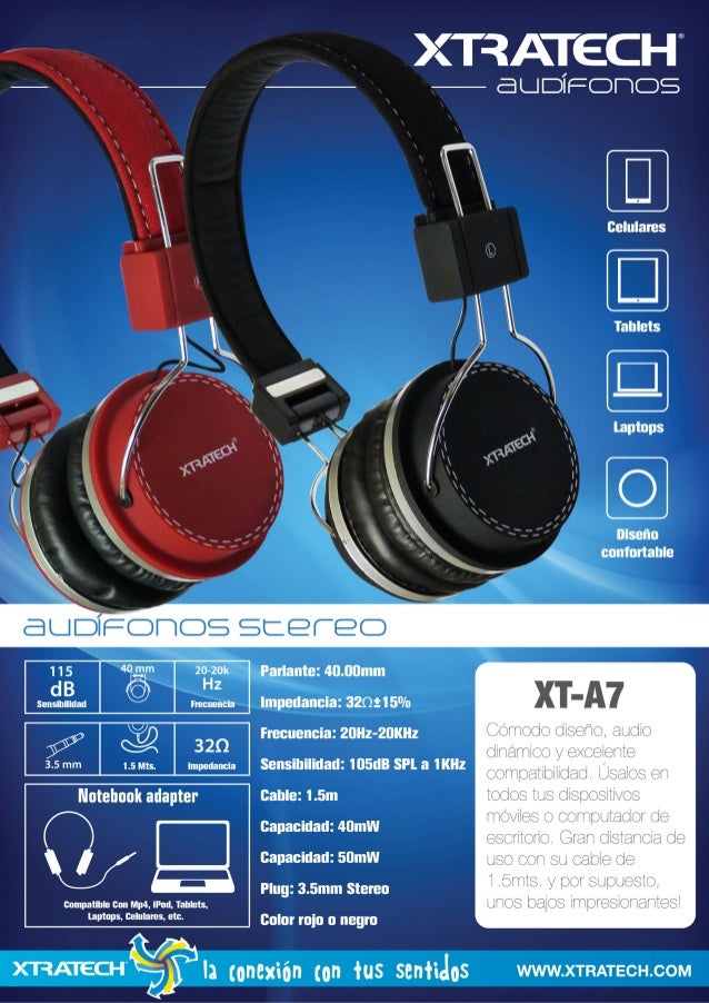 Audífonos XTRATECH XT-A7