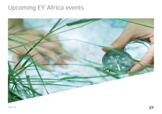 Page 42
EY Africa Tax Conference™ 2015
Towards tax harmony in Africa
 