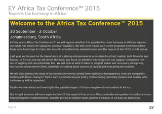 Wharton School - Overview of Sub Saharan Tax