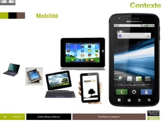 Mobilité 
19 09/09/2014 Institut Mines-Télécom TIC/Web et médiation 
 