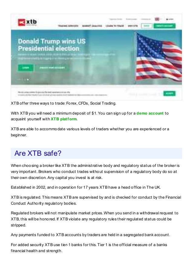 Xtb Broker Review - xtb