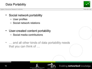 Data Portability with SIOC and FOAF Slide 16