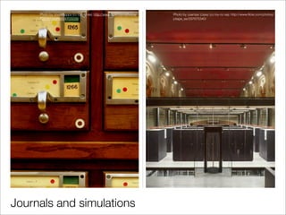 XTech 2008 presentation; "Representing, indexing and mining science with XML and RDF: Golem and CrystalEye"