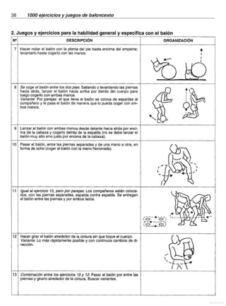 1000 ejercicios y juegos de baloncesto