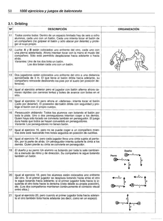 1000 ejercicios y juegos de baloncesto