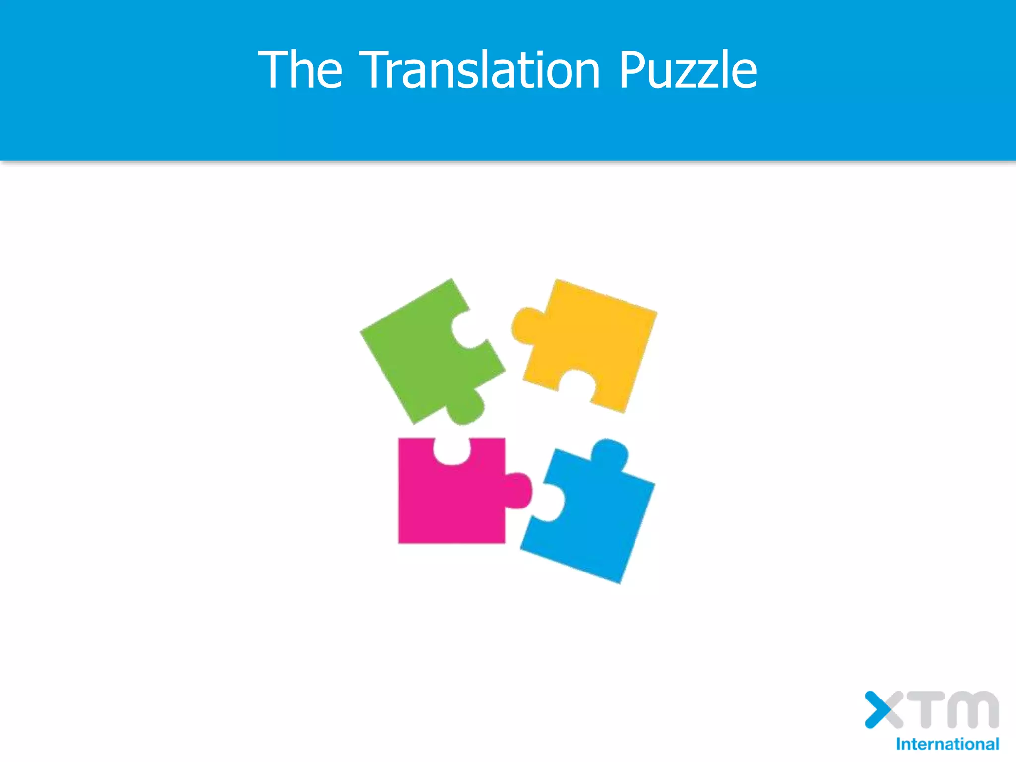 The Translation Puzzle
 