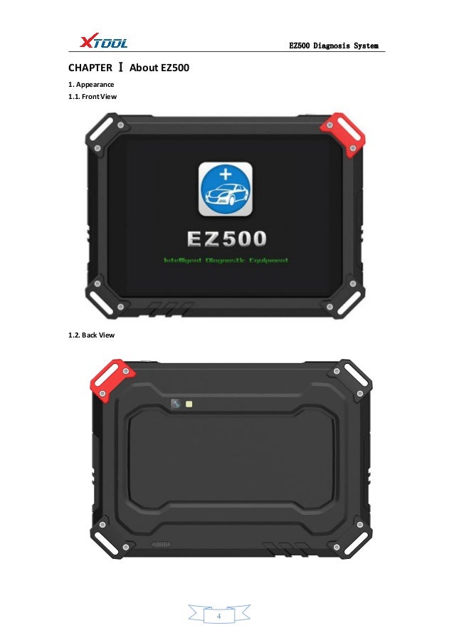 Ez Touch Software Manual
