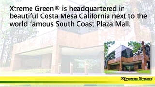Xtreme Green Business Presentation