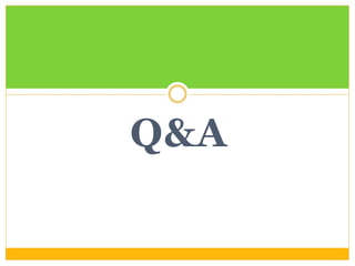 Q&A
 