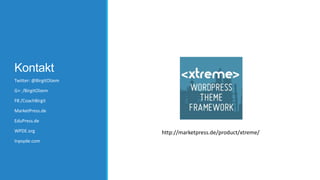 Xtreme One - Das WordPress Theme-Framework mit YAML 4