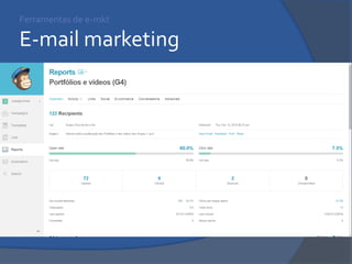 Ferramentas de e-mkt E-mail marketing  