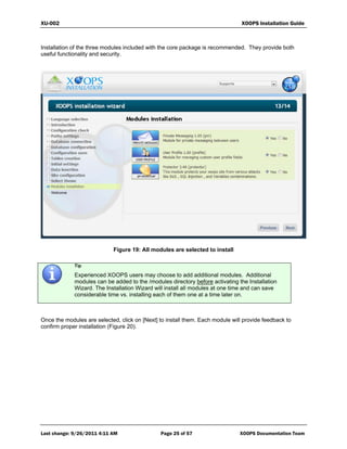 XOOPS 2.5.x Installation Guide | PDF