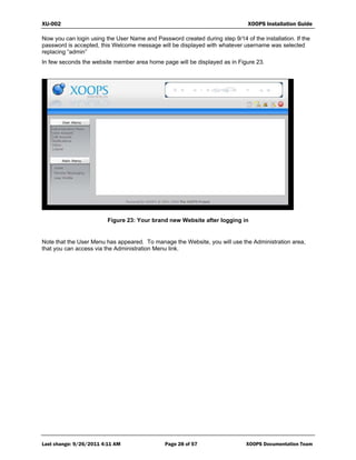 XOOPS 2.5.x Installation Guide | PDF